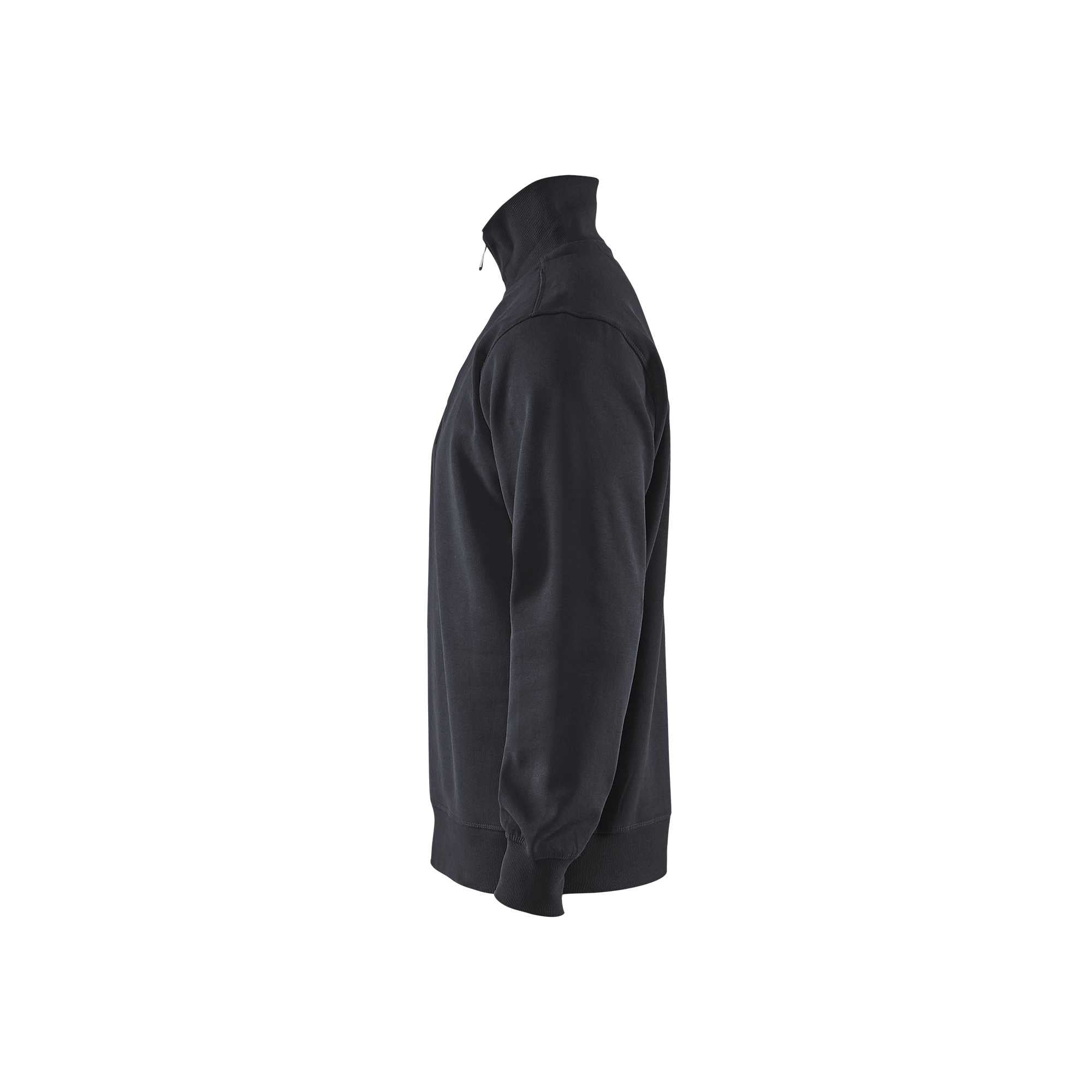 BLAKLADER 33651048 Sweatshirt With Collar Half-zip Work Sweatshirt MEN - Brushed Inside